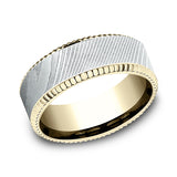 Ammara Stone 8mm Comfort-fit Design Wedding Ring