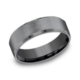 Tantalum 7mm Comfort-fit wedding band