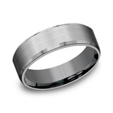 Tantalum 7mm Comfort-fit wedding band