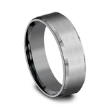Tantalum 7mm Comfort-fit wedding band