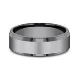 Tantalum 7mm Comfort-fit Design Wedding Band