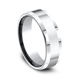 Cobalt/Tungsten 7mm Comfort-Fit Design Wedding Band