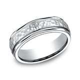 Cobalt 7mm Comfort-Fit Design Wedding Band