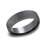 Tantalum 6.5mm Comfort-fit wedding band