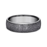 Tantalum 6mm Comfort-fit wedding band