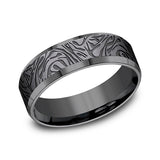 Tantalum 7mm Comfort-fit wedding band