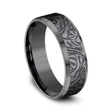 Tantalum 7mm Comfort-fit wedding band