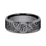 Tantalum 7mm Comfort-fit wedding band