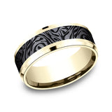 Ammara 8mm Stone Comfort-fit Design Ring