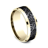 Ammara 8mm Stone Comfort-fit Design Ring