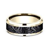 Ammara 8mm Stone Comfort-fit Design Ring