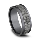 Ammara Stone 8mm Comfort-fit Design Wedding Band