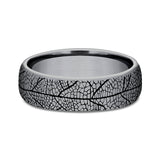 Grey Tantalum 6.5mm Comfort-fit wedding band