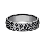 Tantalum 6mm Comfort-fit wedding band