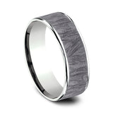 Ammara Stone 7.5mm Comfort-fit Design Wedding Band