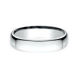Platinum 4.5mm/5.5mm/6.5mm/7.5mm European Comfort-Fit Wedding Ring