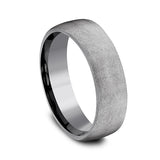 Tantalum 6.5mm Comfort-fit Design Wedding Band