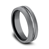 Tantalum 6.5mm Comfort-fit Design Wedding Band