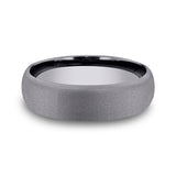 Grey Tantalum 6.5mm Comfort-fit wedding band