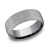 Tantalum 8mm Comfort-fit wedding band