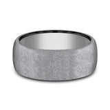 Tantalum 8mm Comfort-fit wedding band