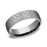 Tantalum 6.5mm Comfort-fit wedding band