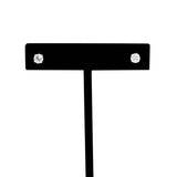 Diamond Stud Earrings in 14KT White Gold ( 0.75ct tw dia )