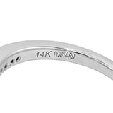 Cluster Diamond Ring in 14KT White Gold ( 0.63ct tw dia ))