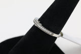 Diamond Channel Band in 14KT White Gold ( 0.25ct tw dia )
