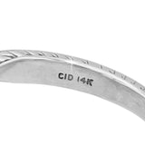 Diamond Pear Solitaire Ring in 14KT White Gold ( 2.17ct tw dia / 1.57ct Pear )