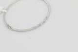Exquisite Diamond Bangle in 14KT White Gold ( 0.56ct tw dia )