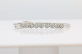 Cluster Floral Diamond Bangle in 14KT White Gold ( 3ct tw dia )