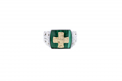 The Superior - Men's Malachite Ring