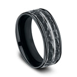 Cobalt 8mm Comfort-Fit Design Wedding Band