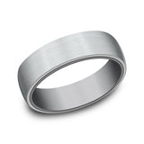 Ammara Stone 6.5mm Comfort-fit Design Wedding Ring