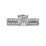 Romance Diamond Semi-mount Engagement Ring
