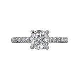 Romance Diamond Semi-mount Engagement Ring