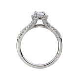 Romance Halo Diamond Ring