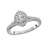 Romance Halo Diamond Ring