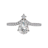 Romance Diamond Semi-Mount Engagement Ring