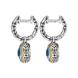 Eleganza Ladies Fashion Gemstone Earrings
