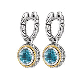 Eleganza Ladies Fashion Gemstone Earrings