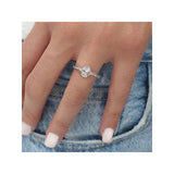 Romance Halo Semi-Mount Diamond Ring