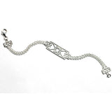 Southern Gates® Double Chain Scroll Bracelet