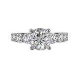 Romance Classic Semi-Mount Diamond Ring