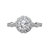 Romance Classic Semi-Mount Diamond Ring
