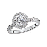 Romance Classic Semi-Mount Diamond Ring