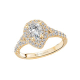 Romance Halo Diamond Ring