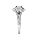Romance Split Shank Diamond Ring