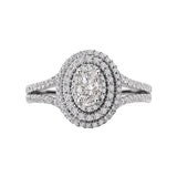 Romance Split Shank Diamond Ring